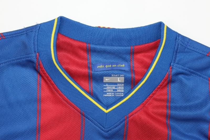 Barcelona Soccer Jersey Home Long Sleeve Retro Replica 2009/10