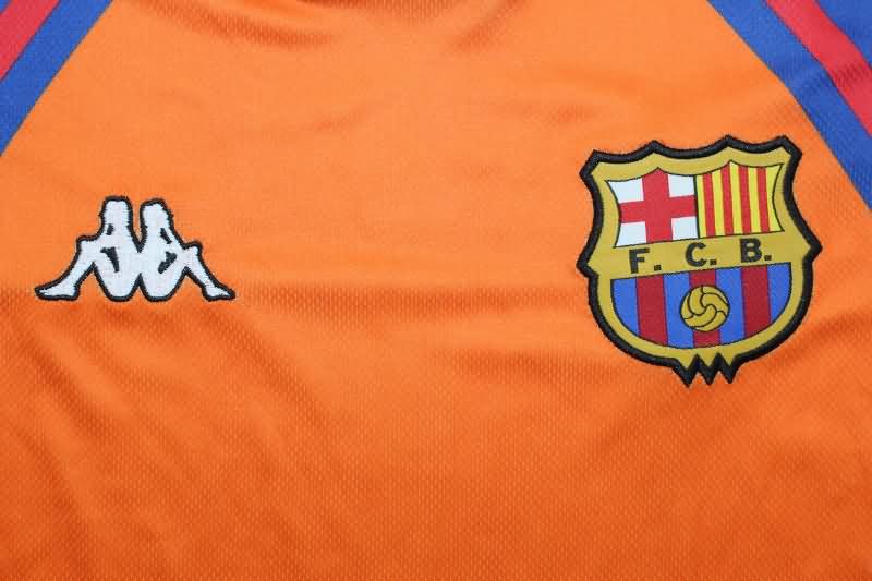 Barcelona Soccer Jersey Away Retro Replica 1998