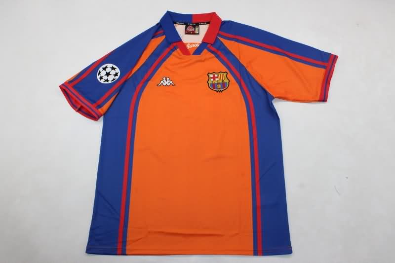 Barcelona Soccer Jersey Away Retro Replica 1998