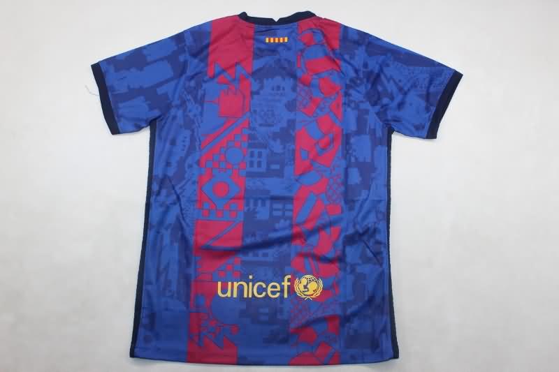 Barcelona Soccer Jersey Third Retro Replica 2021/22