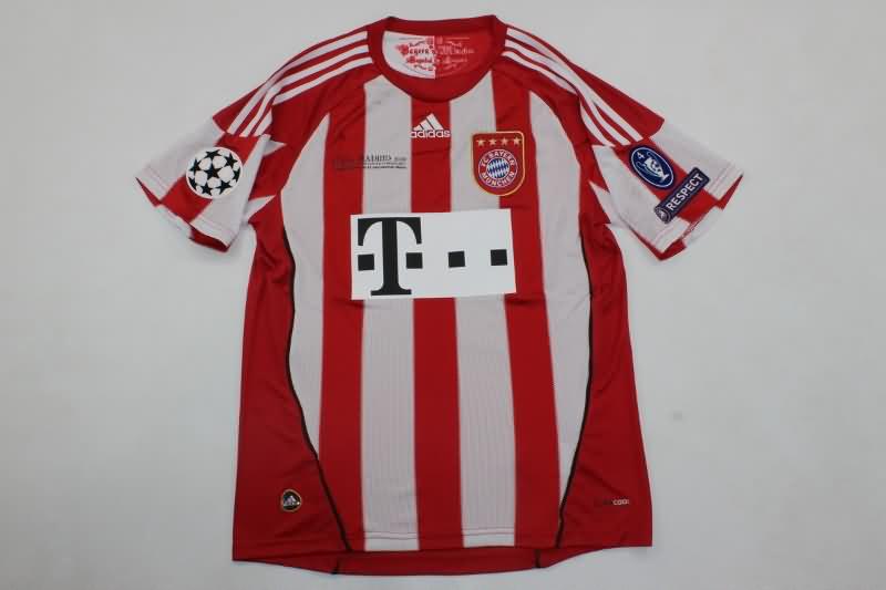 Bayern Munich Soccer Jersey Home UCL Final Retro Replica 2010/11