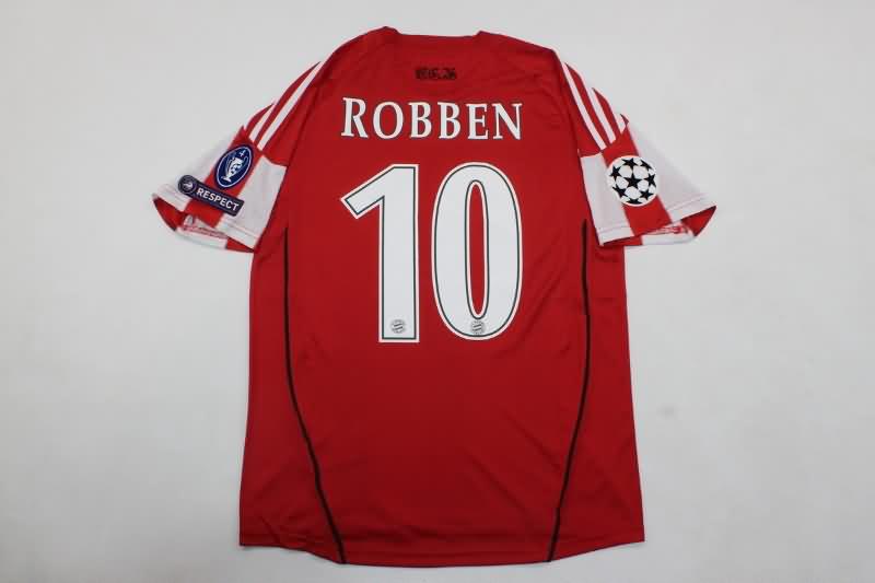 Bayern Munich Soccer Jersey Home UCL Final Retro Replica 2010/11