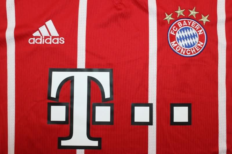 Bayern Munich Soccer Jersey Home Retro Replica 2017/18