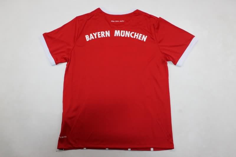 Bayern Munich Soccer Jersey Home Retro Replica 2017/18