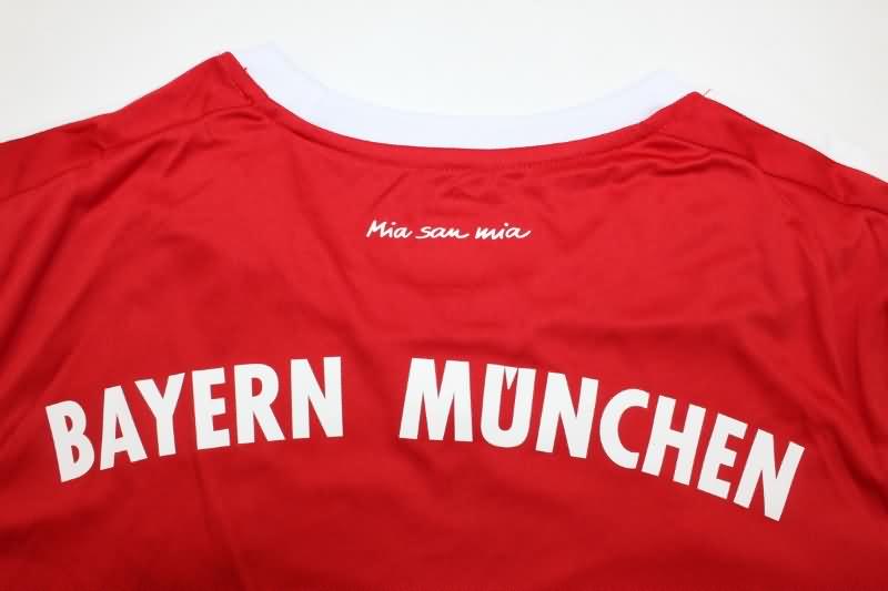 Bayern Munich Soccer Jersey Home Retro Replica 2017/18