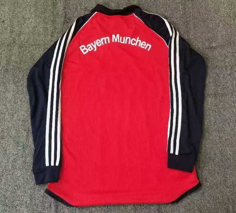 Bayern Munich Soccer Jersey Home Long Sleeve Retro Replica 1999/2001