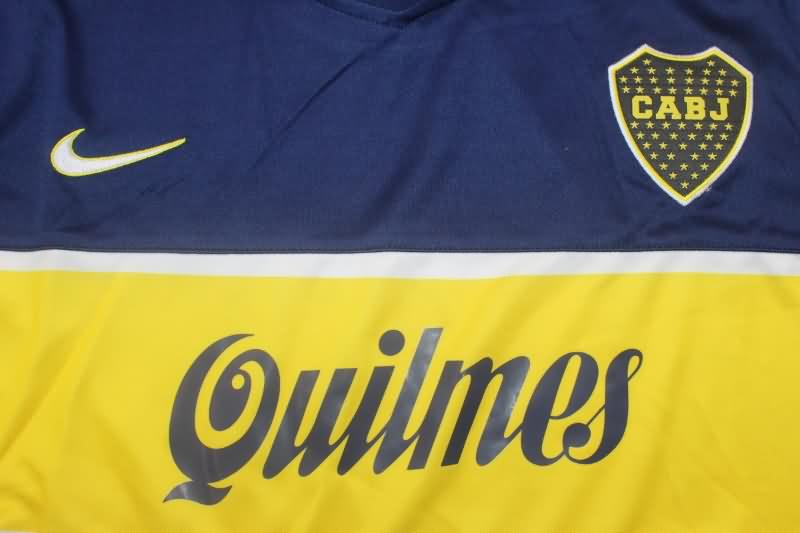 Boca Juniors Soccer Jersey Home Long Sleeve Retro Replica 1996/97