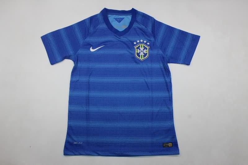 Brazil Soccer Jersey Away Retro Replica 2014