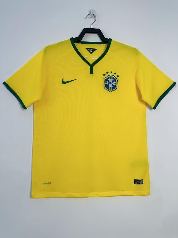 Brazil Soccer Jersey Home Retro Replica 2014