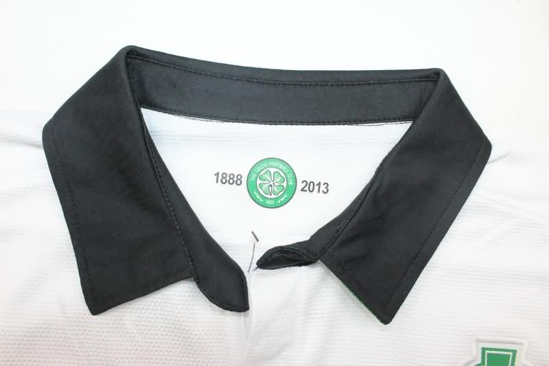 Celtic Soccer Jersey White Retro Replica 2012/13