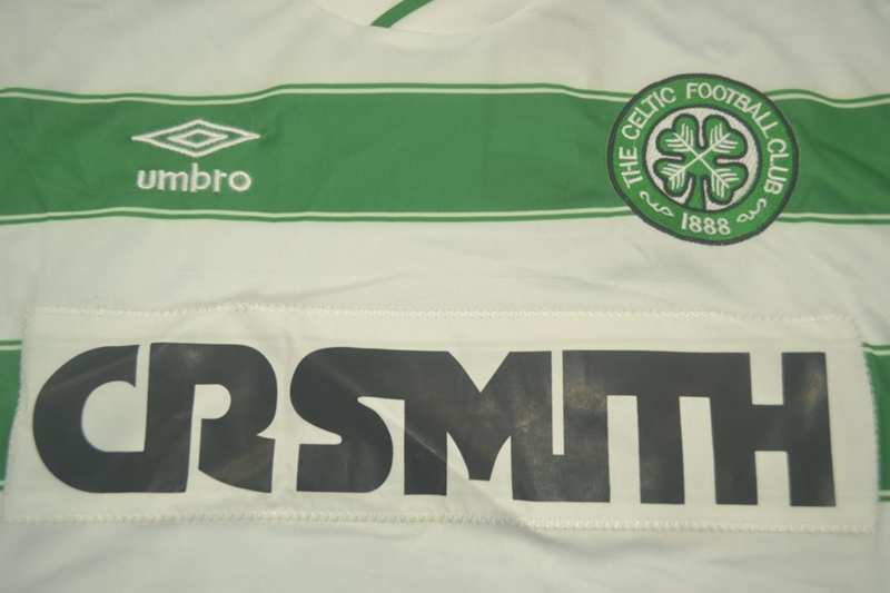 Celtic Soccer Jersey Home Retro Replica 1985/86