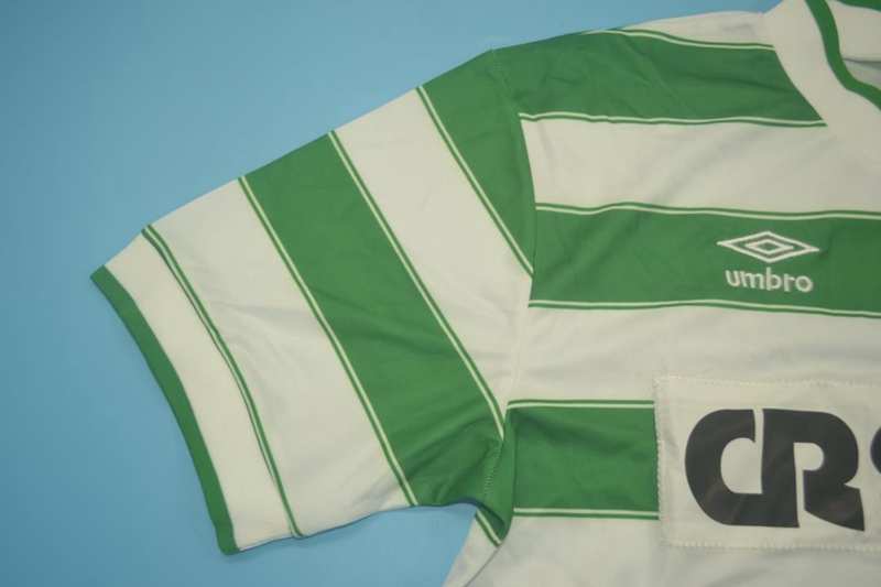 Celtic Soccer Jersey Home Retro Replica 1985/86