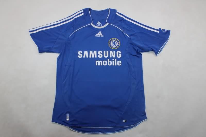 Chelsea Soccer Jersey Home Retro Replica 2006/07