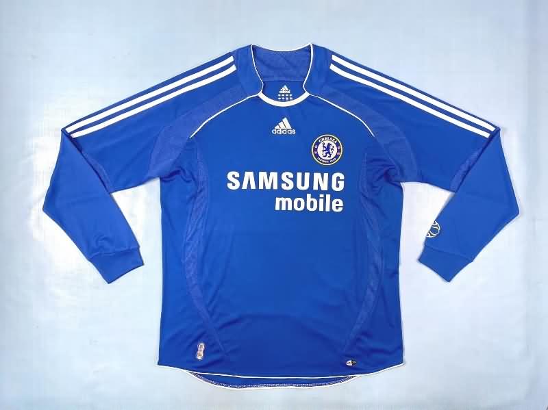 Chelsea Soccer Jersey Home Long Sleeve Retro Replica 2006/07