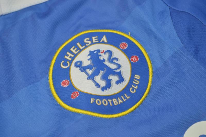 Chelsea Soccer Jersey Home UCL Final Retro L/S Replica 11/12