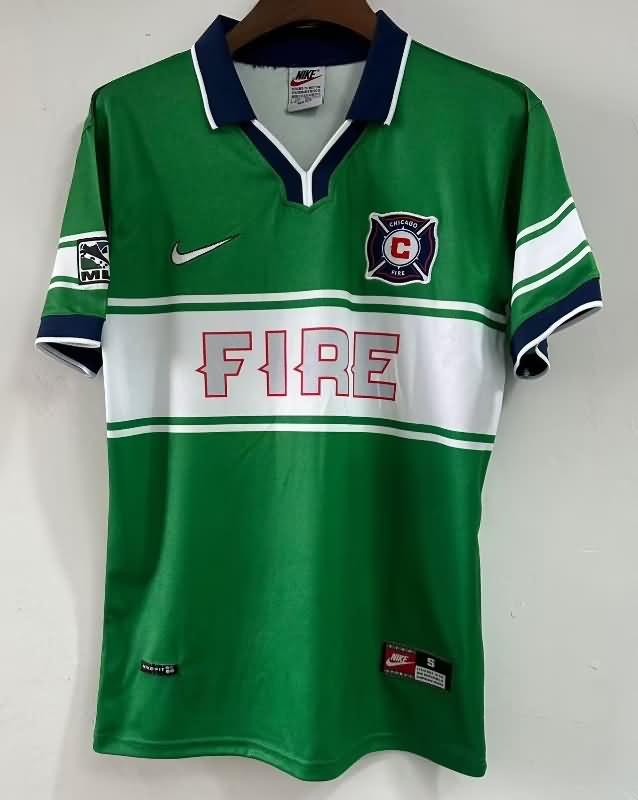 Chicago Fire Soccer Jersey Away Retro Replica 1998