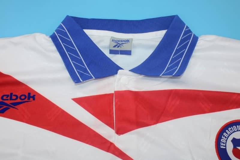 Chile Soccer Jersey Away Long Slevee Retro Replica 1998