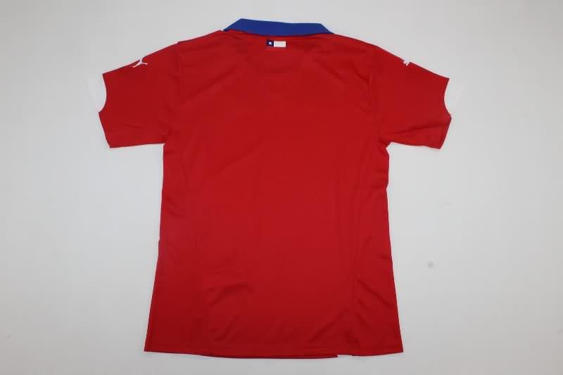 Chile Soccer Jersey Home Retro Replica 2014