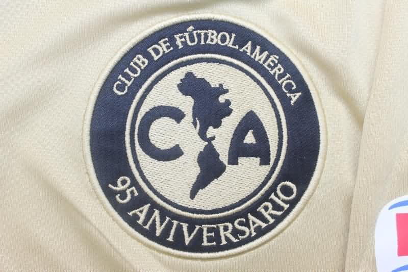 Club America Soccer Jersey Anniversary Long Sleeve Retro Replica 95th