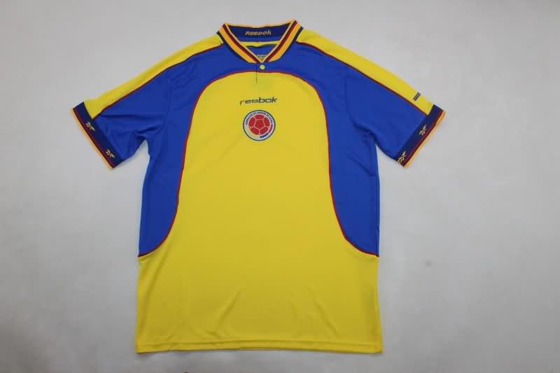 Colombia Soccer Jersey Home Retro Replica 2001/02