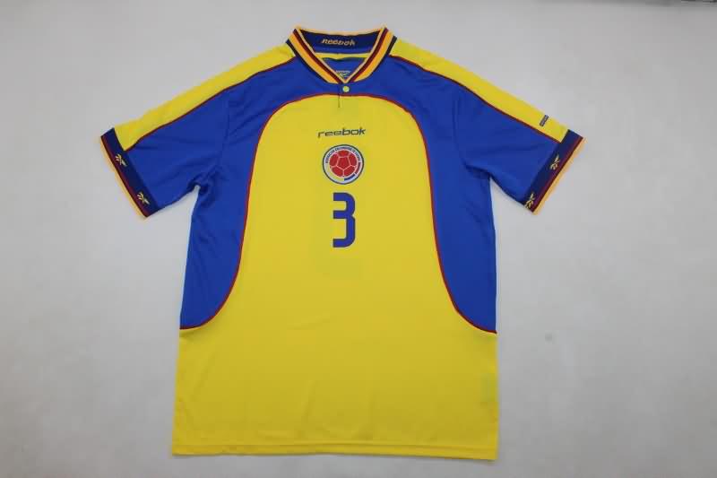 Colombia Soccer Jersey Home Retro Replica 2001/02