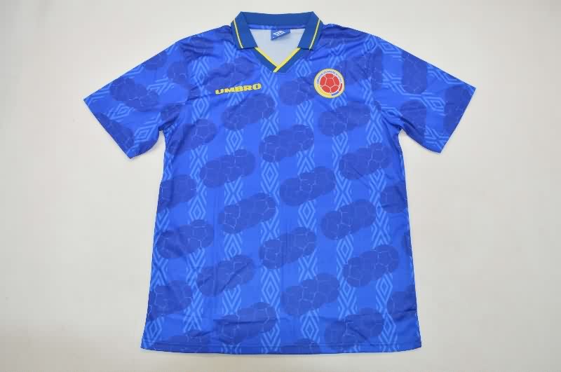 AAA Quality Colombia 1994 Away Retro Soccer Jersey AAA Quality Colombia 1994 Away Retro Soccer Jersey