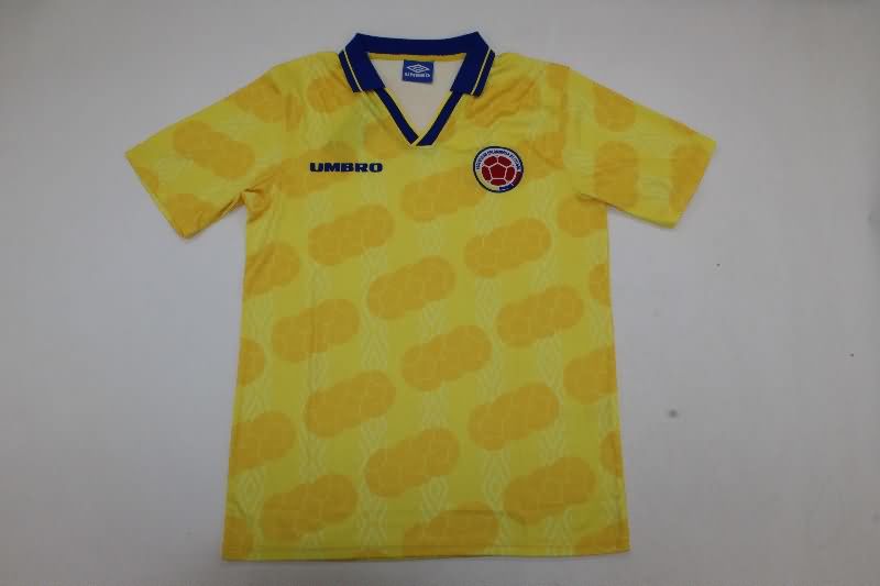 AAA Quality Colombia 1994 Home Retro Soccer Jersey AAA Quality Colombia 1994 Home Retro Soccer Jersey