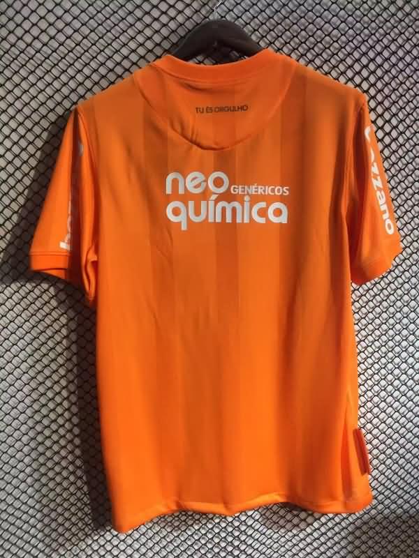 Corinthians Soccer Jersey Goalkeeper Orange Retro Replica 2010