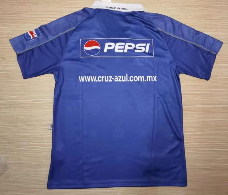 Cruz Azul Soccer Jersey Home Retro Replica 2002