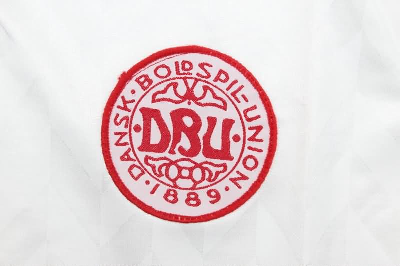 Denmark Soccer Jersey Away Retro Replica 1988