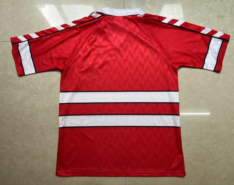 Denmark Soccer Jersey Home Retro Replica 1988