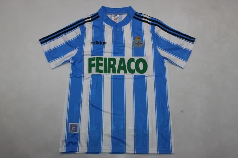 Deportivo La Coruna Soccer Jersey Home Retro Replica 1997/98