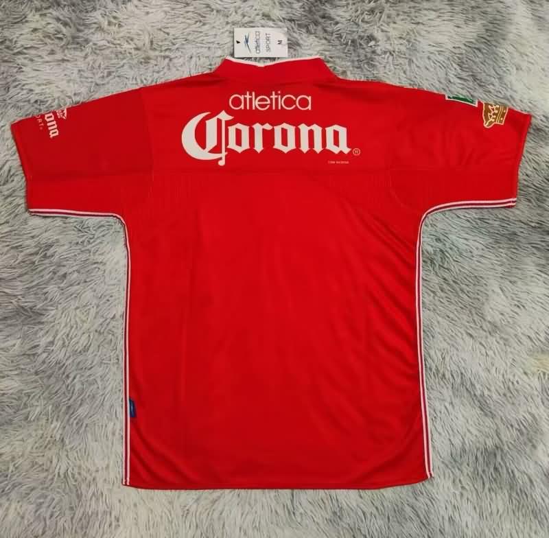 Deportivo Toluca Soccer Jersey Home Retro Replica 2000/01