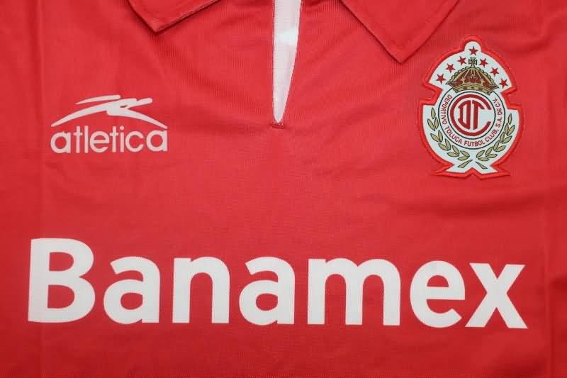 Deportivo Toluca Soccer Jersey Home Retro Replica 2002/03