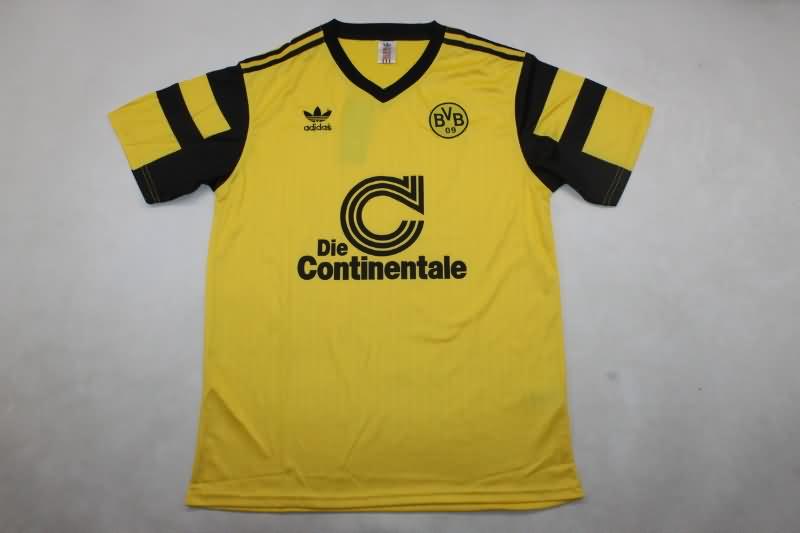 Dortmund Soccer Jersey Home Retro Replica 1990