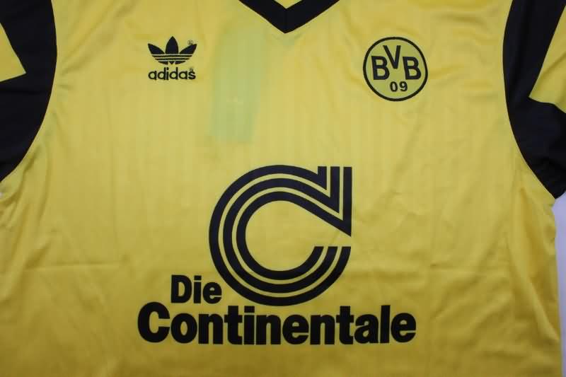 Dortmund Soccer Jersey Home Retro Replica 1990