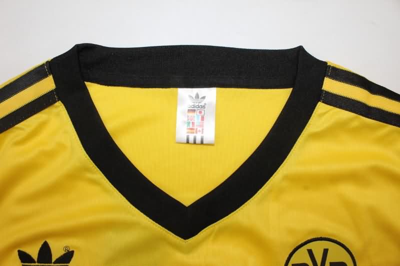 Dortmund Soccer Jersey Home Retro Replica 1990