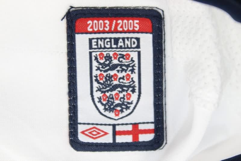 England Soccer Jersey Home Retro Replica 2003/05