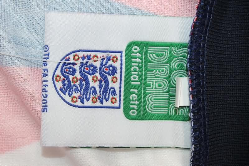 England Soccer Jersey Away Retro Replica 1992