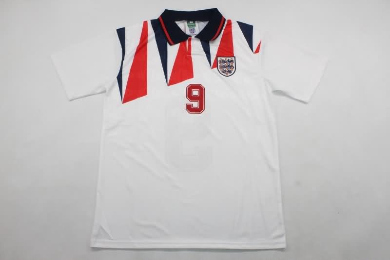 England Soccer Jersey Home Retro Replica 1992