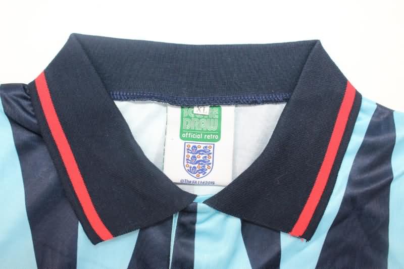 England Soccer Jersey Third Retro Replica 1992