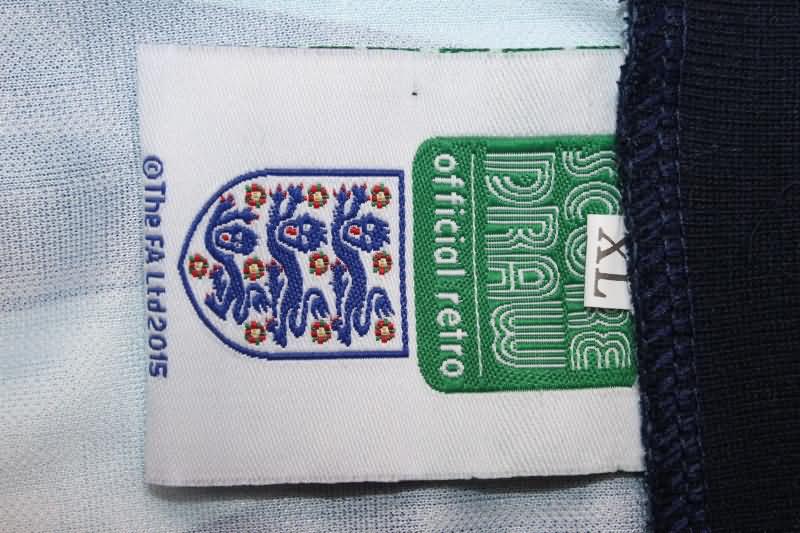 England Soccer Jersey Third Retro Replica 1992