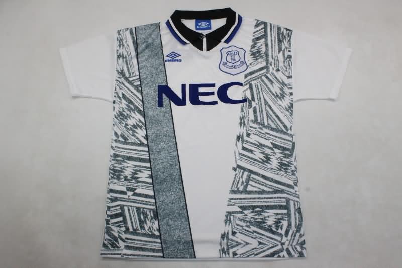 Everton Soccer Jersey Away Retro Replica 1994/95