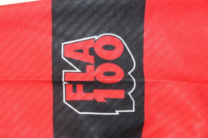 Flamengo Soccer Jersey Home Retro Long Sleeve Replica 1992/93