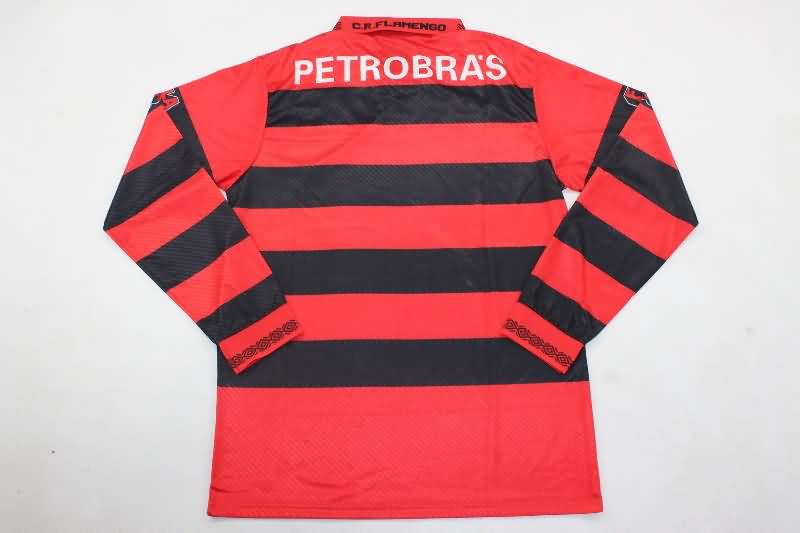 Flamengo Soccer Jersey Home Retro Long Sleeve Replica 1992/93