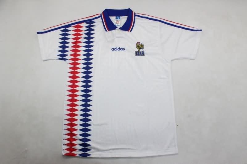 France Soccer Jersey Away Retro Replica 1994