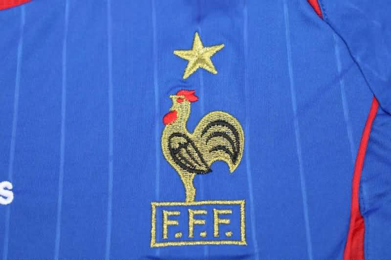 France Soccer Jersey Home Retro Replica 2006