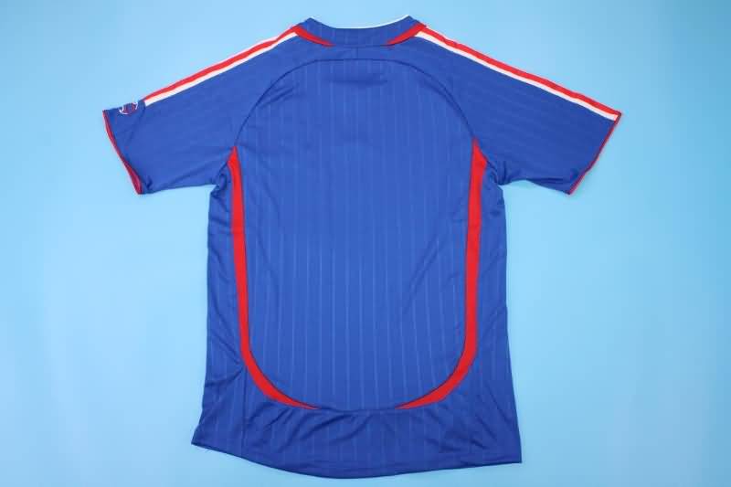 France Soccer Jersey Home Retro Replica 2006