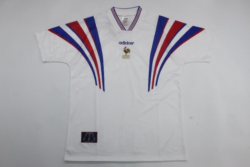 France Soccer Jersey Away Retro Replica 1996/97