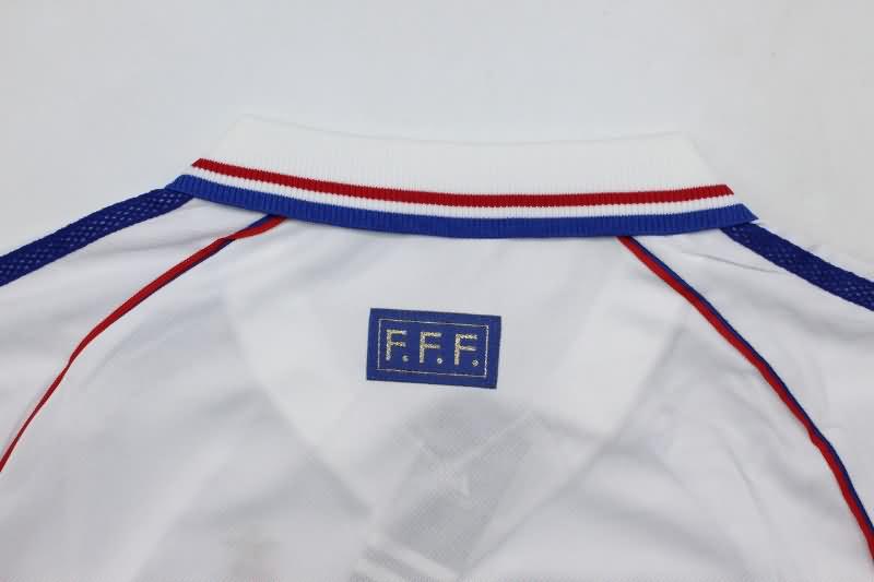 France Soccer Jersey Away Retro Replica 1998/00